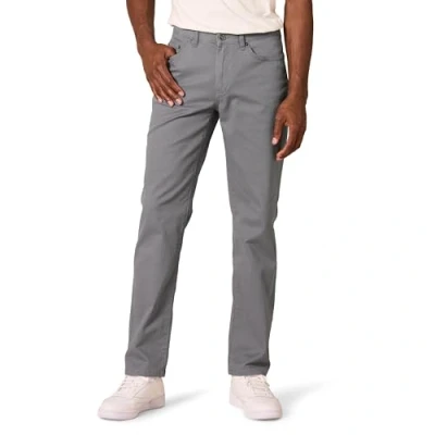Immagine di Amazon Essentials Pantaloni in Twill Elasticizzati con 5 Tasche Taglio Dritto Uomo, Grigio Scuro, 33W / 29L