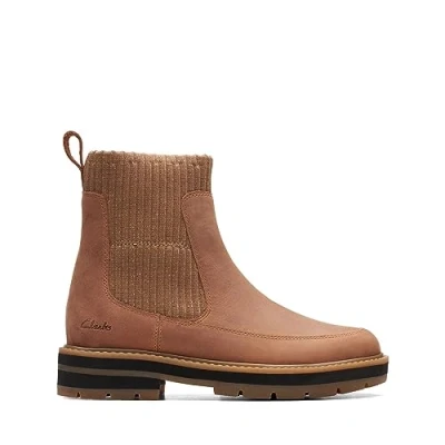 Immagine di Clarks Prague Top K, Stivali a metà Polpaccio, Light Tan, 25.5 EU