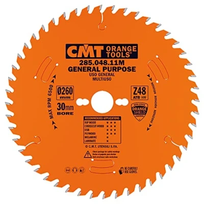 Immagine di CMT 285.048.11M Sierra circular 260x2.8x30 z=48 10atb