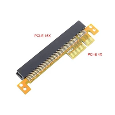 Immagine di Adattatore per scheda riser PCI E Express da 4x a 16x PCIE