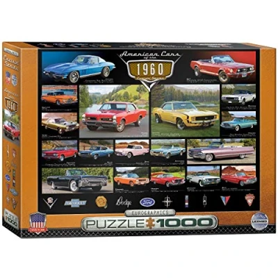 Immagine di EuroGraphics American Puzzle, Multicolore, 6000 0677