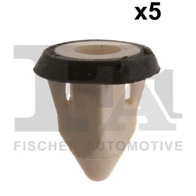 Immagine di FA1 11 60007.5 Clip, Fregio/Modanatura protettiva nero/bianco VOLKSWAGEN: Passat B5 GP Variant, Beetle Hatchback, Transporter 5, AUDI: A6 C6 Allroad