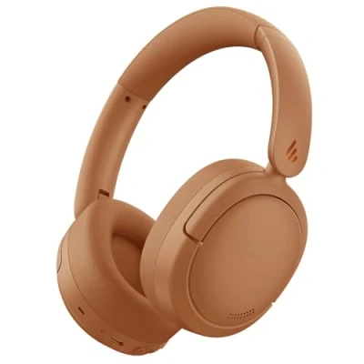 Immagine di Edifier V80 Cuffie ibride con cancellazione attiva del rumore, auricolari Bluetooth over ear realmente wireless connessione multipoint audio Hi Res per 45 ore di riproduzione Marrone
