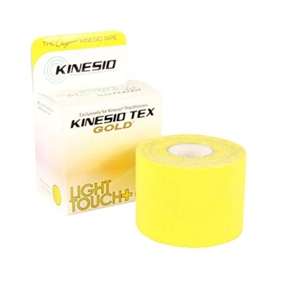Immagine di Kinesio Nastro kinesiologico Tex Gold Light Touch: 2 in. x 16.5 ft. (Giallo Pastello)
