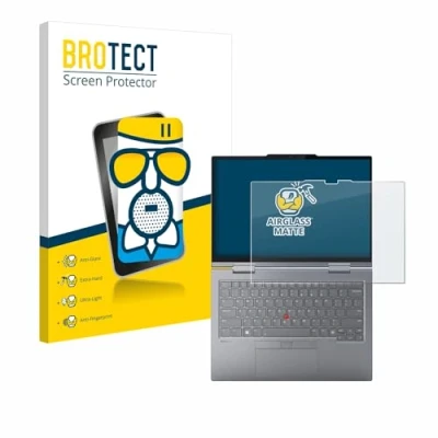 Immagine di brotect Pellicola Vetro Opaca per Lenovo ThinkPad X1 2 in 1 Gen 9 14&quot; Protezione Schermo [Anti Riflesso, Durezza 9H]