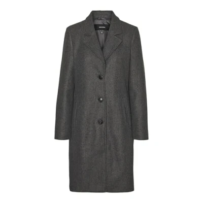 Immagine di Vero Moda Vmfortunesara GA BOO Cappotto classico, Donna, Taglia: Small, Dark grey melange