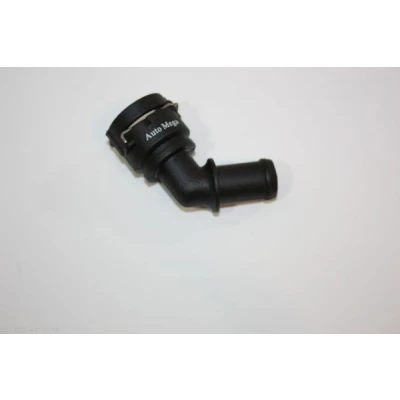 Immagine di AUTOMEGA 160058610 Flangia Plastica con guarnizione VOLKSWAGEN: Golf 4, Passat B6 Variant, 4 AUDI: A3 Hatchback, SEAT: Leon I Hatchback