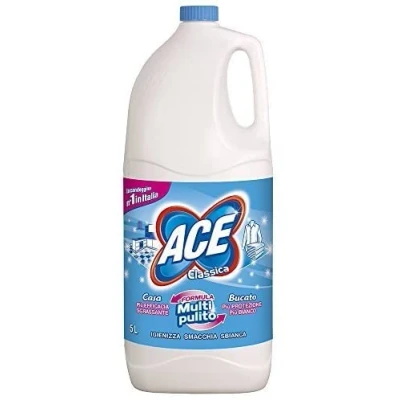 Immagine di 2 x ACE Candeggina Classica Regolare Liquida 5 Litri 5000 ML