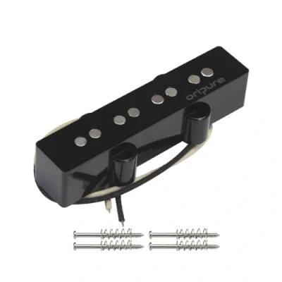 Immagine di OriPure Pickup JB Bass Alnico 5 al ponte stile aperto per basso jazz a 4 corde Parte di chitarra