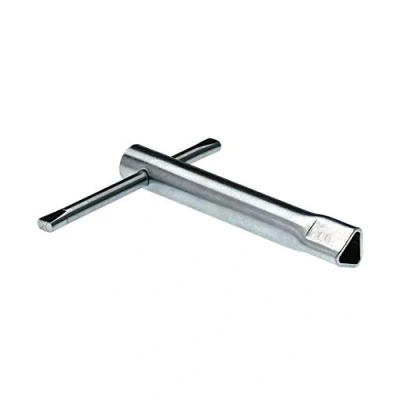 Immagine di Alberts 690779 Chiave triangolare, per delimitatori con serratura zincata, lunghezza asta 17 mm