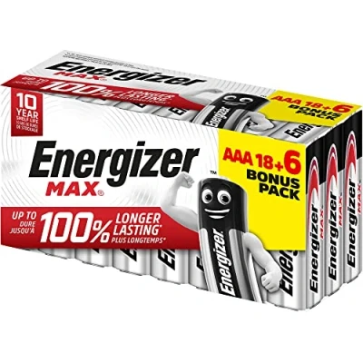 Immagine di Energizer Max Batteria Ministilo (AAA) Alcalina/manganese 1.5 V 24 pz.