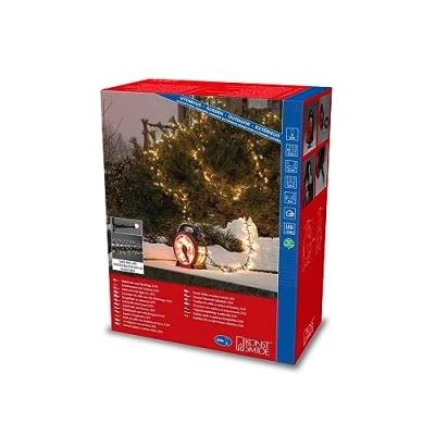 Immagine di Konstsmide 3846 530 Micro catena luminosa esterno rete elettrica Numero di lampadine 600 LED (monocolore) Multicolore Lunghezza illuminata: 13.18 m