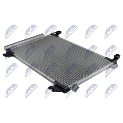 Immagine di NTY CCS TY 032 Condensatore con essiccatore Alluminio 528 R 134a TOYOTA: Yaris III Hatchback