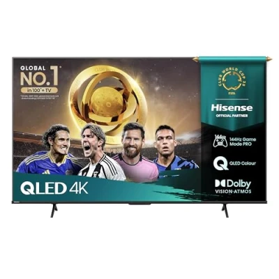 Immagine di Hisense TV 55&quot; QLED 4K 144hz 2025 55E7Q PRO, Smart VIDAA U8, Dolby Vision IQ, HDR 10+ Adaptive, Game Mode Atmos, Alexa Built in, Voice, Tuner DVB T2/S2 HEVC 10, lativù