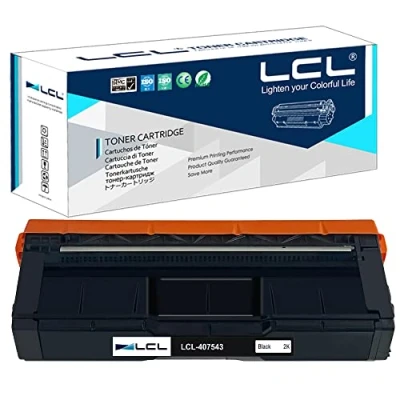 Immagine di LCL Cartucce di Toner Rigenerate 407543 sp c250 c250dn c250sf C261SFNW (1Nero) Sostituzione per Ricoh C261SFN C261DNW