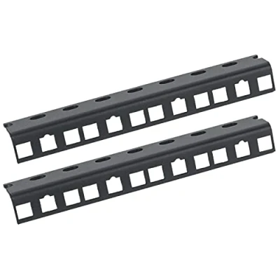 Immagine di HMF 66804 02 Binario rack per server, 2 pezzi, 10&quot;, 4U, colore: Nero