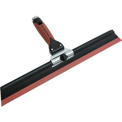 Immagine di Marshalltown AKD18 Spazzola tergicristallo Angolo di inclinazione Regolabile, con Gomma Flessibile, Larghezza della spatola: 457 mm, Nero/Rosso