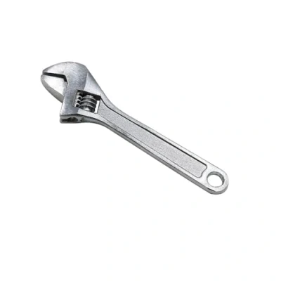 Immagine di Vogueing Tool Chiave piccola da 100 mm, regolabile, antiscivolo, per riparazione e manutenzione, colore: Argento