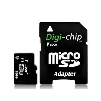 Immagine di Digi Chip Scheda di memoria Micro SD da 64 GB per Samsung Galaxy A10, A20, A30, A40, A50, A60, A70, A90, A10s, A20s, A30s, A50s, A70s, M10s, M30s