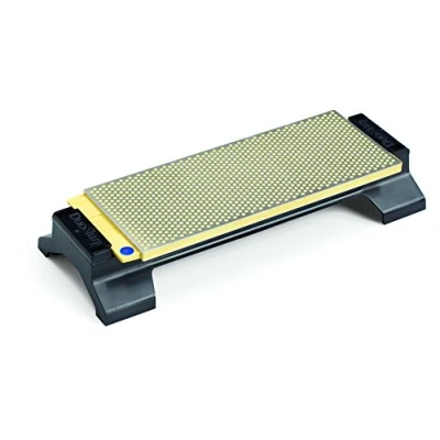 Immagine di Pietra per affilare DMT DuoSharp a grana fine/grossa con base, 25,4 cm / 10 pollici, 1 pezzo, W250FC WB