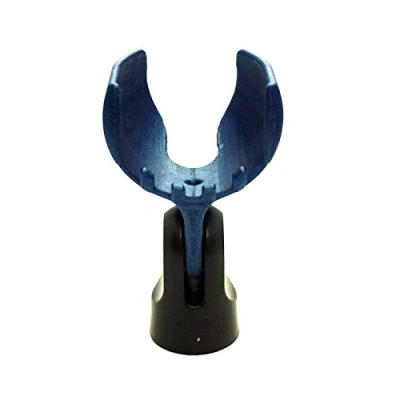 Immagine di Ammo Clip T1n1 Supporto per microfono Bullet BlowsMeAway Productions Bulletini® e altri microfoni a armonica simili, 2 Blu Perla