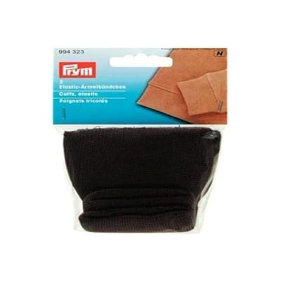 Immagine di Prym 994323 Elastic ärmelbündchen Braun Cuffs, Poliestere, Brown, 2 x 1 cm