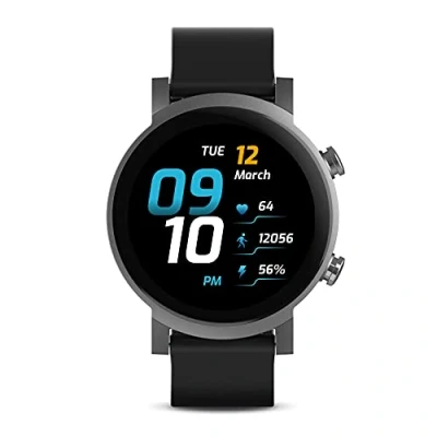 Immagine di Ticwatch E3 Smartwatch da Uomo Wear os Qualcomm Snapdragon 4100 Platform e Sistema a Doppio Processore Mobvoi gps Cardiofrequenzimetro