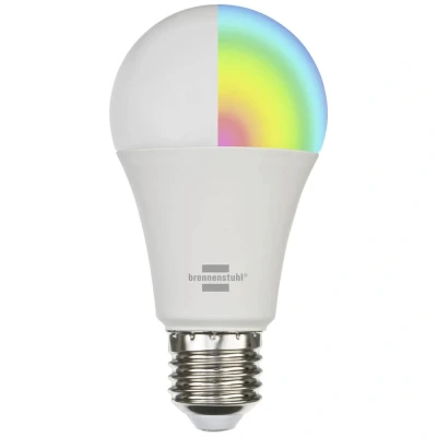 Immagine di Brennenstuhl Lampadina LED ERP: F (A G) Smart Connect E27 Bianco freddo, caldo, RGB