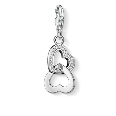 Immagine di Thomas Sabo Ciondolo da Donna, Argento 925, Linked Gem Heart and Plain