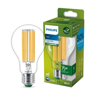 Immagine di Philips Lighting 871951434374000 LED (monocolore) ERP A (A G) E27 Forma di bulbo 2.3 W = 40 Bianco naturale (Ø x L) 60 mm 106 1 pz.