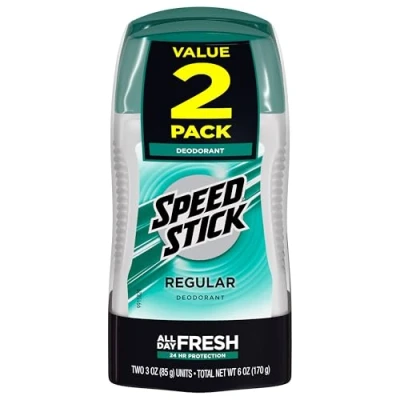 Immagine di Speed Stick Deodorante Twin Pack, Regular, 3 Ounce by Colgate Palmolive Co