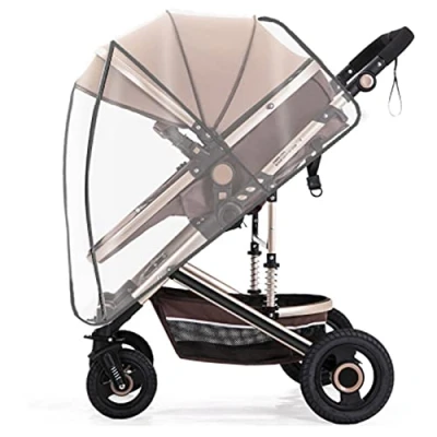 Immagine di Parapioggia Passeggino Universale, Universale Comfort, PVC Utilizzato in Tutti i Tipi di Passeggini, a Prova Pioggia e Polvere