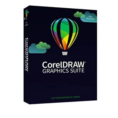 Immagine di Corel CorelDRAW Graphics Suite 2024, 1 anno, dispositivo, Consegna postale