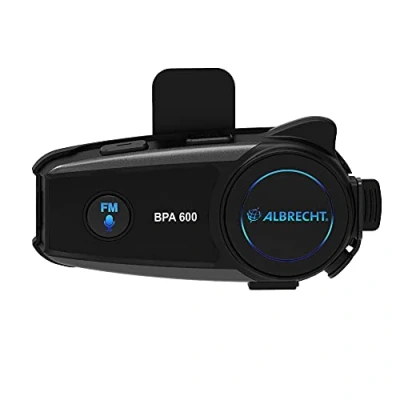Immagine di Albrecht BPA 600 15550 Cuffia con microfono Bluetooth® Adatto per (Casco) tutti i tipi di caschi