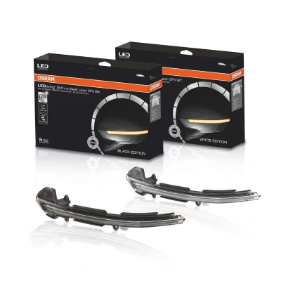Immagine di OSRAM LEDriving LEDDMI 5F0 WT S Frecce giallo installazione laterale, Specchio esterno LED 12 Dynamic SEAT: Leon III ST