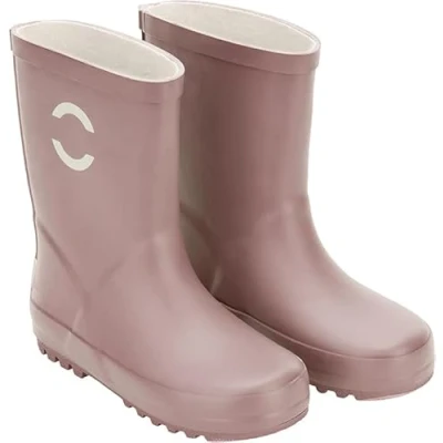 Immagine di Mikk line stivali di gomma per bambini 33 Adobe Rose da pioggia foderati imbottiti impermeabili Scarpe e