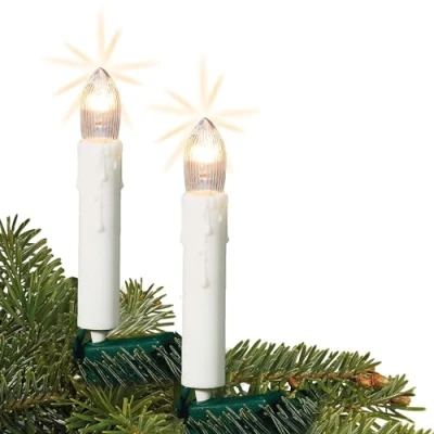 Immagine di Hellum String lights Christmas 20 candles, 10,6 m, white