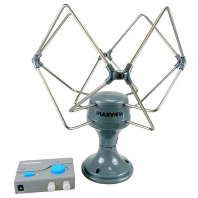 Immagine di Maxview B2344/T Omnimax Pro Truck 12/24 V DC omnidirezionale UHF TV/FM HGV Antenna Bianco