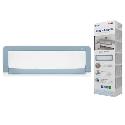 Immagine di Reer Sleep&#039;n Keep 45111 Paracolpi per lettino, lunghezza 150 cm, colore: Blu