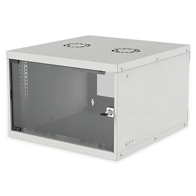 Immagine di Intellinet Basic Line 6HE Armadio rack da parete 19 (L x A P) 540 353 560 mm 6 U Grigio (RAL 7035)
