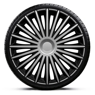 Immagine di AutoStyle PP 5464SB Copricerchi 14Inch nero/argento