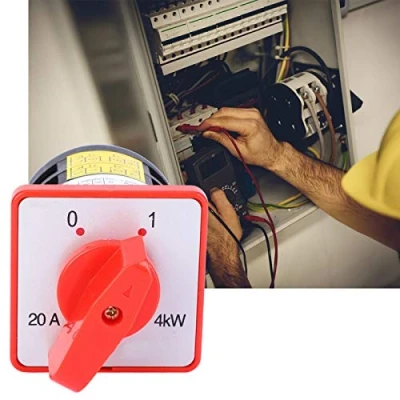 Immagine di Commutatore selettore 380V 20A 4KW 3 posizioni 6 terminali camma generatore