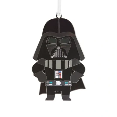 Immagine di Hallmark ornamento in metallo di Darth Vader, decorazione per albero Star Wars, da appendere metallo, natalizio appendere, regali Natale