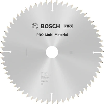Immagine di Bosch Accessories Multi Material 2608640449 Lama circolare in metallo duro 254 x 30 3.2 mm Numero di denti: 60 1 pz.