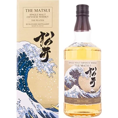 Immagine di MATSUI Whisky THE Single Malt Japanses PEATED CASK 48% Vol. 0,7l in Giftbox