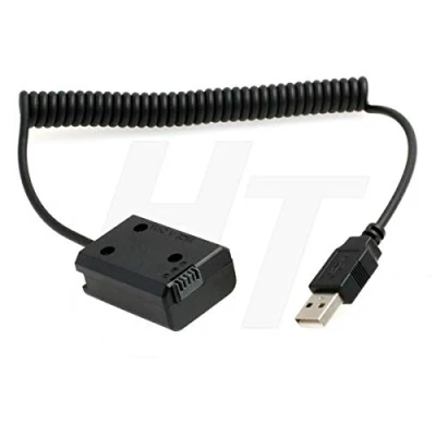 Immagine di HangTon 5V USB a NP FW50 Accoppiatore CC Batteria fittizia per Sony A7 A7II A7S A7SII A7R A7RII A6300 A6500 A6000 A5100 Telecamera serie NEX