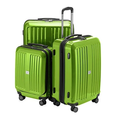 Immagine di HAUPTSTADTKOFFER X Berg Set di 3 valigie, (S, M &amp; L), 258 L, Lucido Verde mela