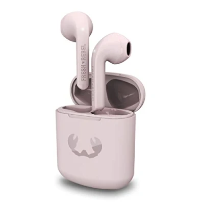 Immagine di Fresh &#039;N Rebel Auricolari True Wireless con 24 Ore di Riproduzione, Controllo touch e Assistente vocale (Twins 1, Smokey Pink)