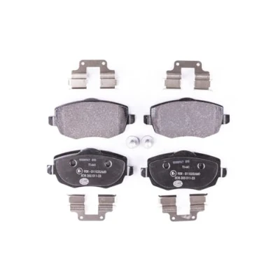 Immagine di HELLA 8DB 355 011 231 Kit pastiglie freno Non predisposto per contatto segnalazione usura con accessori LANCIA: Ypsilon II