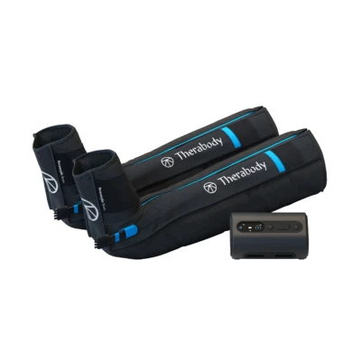 Immagine di Therabody RecoveryAir Prime Stivali da massaggio ad aria a compressione sequenziale per piedi e gambe la circolazione il recupero atletico (Medium)